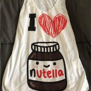 I love nutella shirt women XS